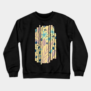 Colorful leafs falling artwork Crewneck Sweatshirt